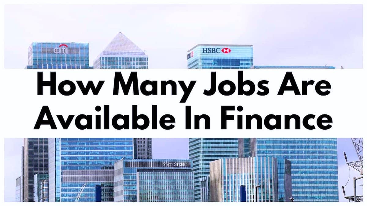 How Many Jobs Are Available in Finance